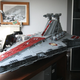 Illustration for article titled Lego Star Destroyer Is 8-Foot of Gorgeous Turgid Brickwork